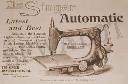 Isaac M. Singer, Inventor of the Singer Sewing Machine